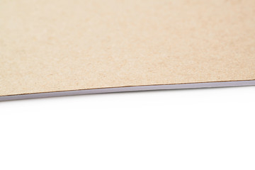 Fragment of a cardboard paper