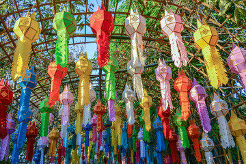 Fototapeta premium Rai Chern Tawan Meditation Centre in Chiang Rai Thailand