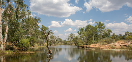 Fototapeta na wymiar Outback Australia: Drysdale River, Kimberley, WA
