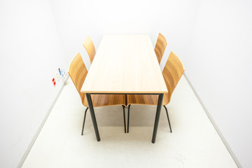 chairs and table