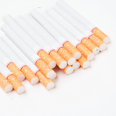 cigarette on white background