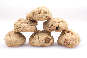 Homemade nut cookies