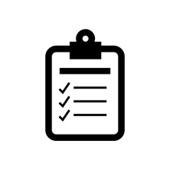 Checklist document sheet icon vector illustration graphic design