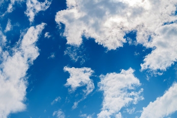 Fototapeta premium Sky with clouds