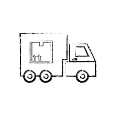 Delivery and logistics icon vector illustration graphic design