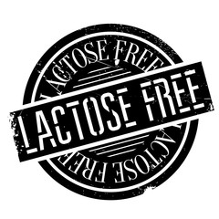 Lactose Free rubber stamp. Grunge design with dust scratches. Effects can be easily removed for a clean, crisp look. Color is easily changed.