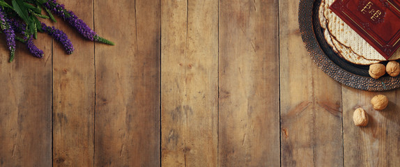 Pesah celebration concept (jewish Passover holiday)