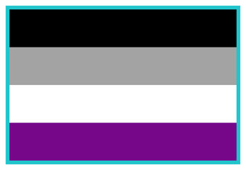 Asexual and Demisexual Pride Flag