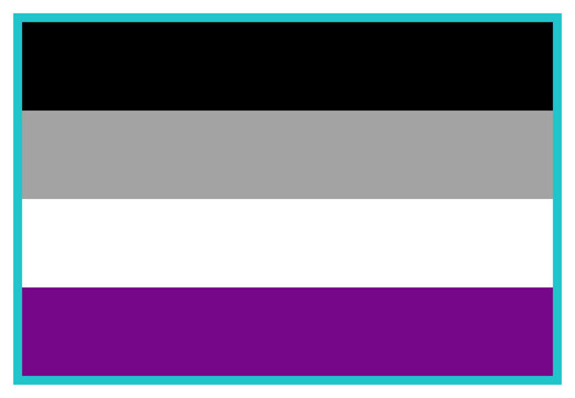 Asexual and Demisexual Pride Flag
