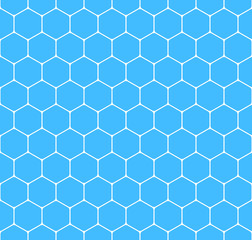 Seamless Pattern Hexagon Honeycomb Texture