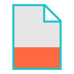 File Type Icon Blank Sign