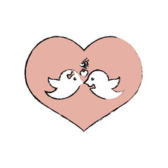 Love and romanticism icon vector illustration graphic design