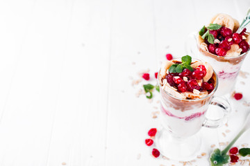 dessert in a glass