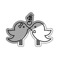 Love and romanticism icon vector illustration graphic design