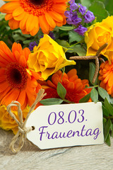 Blumen zum Frauentag
