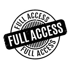 Full Access rubber stamp. Grunge design with dust scratches. Effects can be easily removed for a clean, crisp look. Color is easily changed.