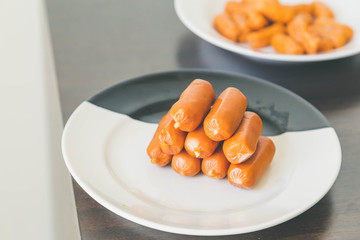 The mini sausages dish
