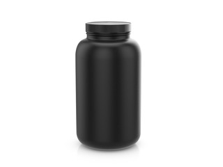 Whey protein container