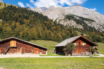 Fototapeta na wymiar Österreich - Tirol - großer Ahornboden
