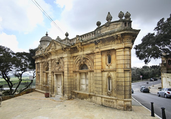 Obraz premium Former casino in Rabat. Malta