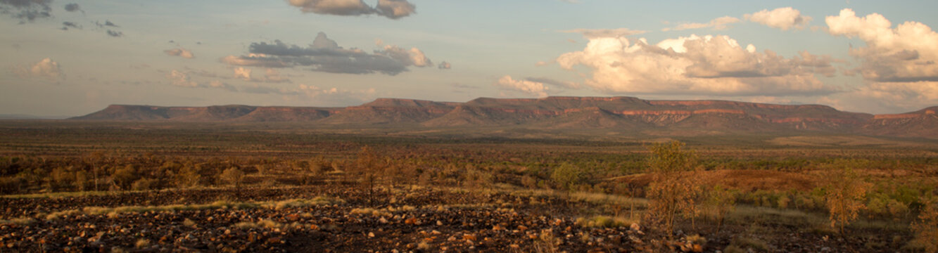 Outback Australia: Cockburn Ranges At Sunset, Kimberley, WA