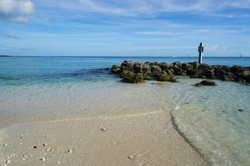 Strand von Key West in Florida