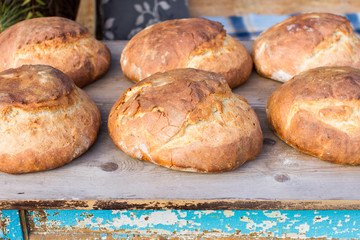 fresh homemade bread