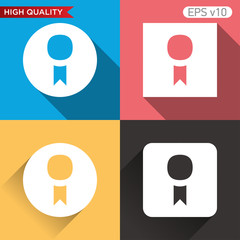 Award icon. Button with award icon. Modern vector.