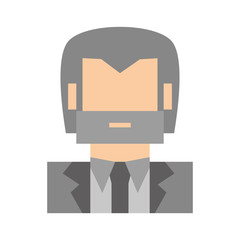 people businessman icon image design, vector illustration