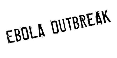 Ebola Outbreak rubber stamp. Grunge design with dust scratches. Effects can be easily removed for a clean, crisp look. Color is easily changed.