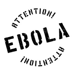 Ebola rubber stamp. Grunge design with dust scratches. Effects can be easily removed for a clean, crisp look. Color is easily changed.