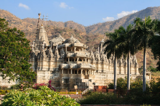 Exterior view of Ranakpur temple. India.