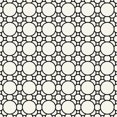 Abstract geometric black and white deco art ornament pattern background