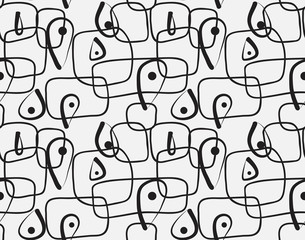 Fototapeta premium Abstract seamless pattern.