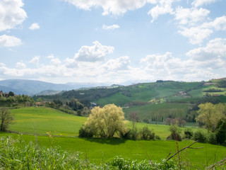 Panorama of the Apennine