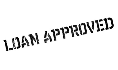 Loan approved stamp. Grunge design with dust scratches. Effects can be easily removed for a clean, crisp look. Color is easily changed.