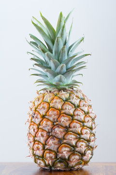 pineapple closeup