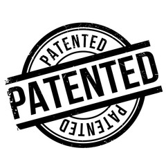 Patented stamp. Grunge design with dust scratches. Effects can be easily removed for a clean, crisp look. Color is easily changed.