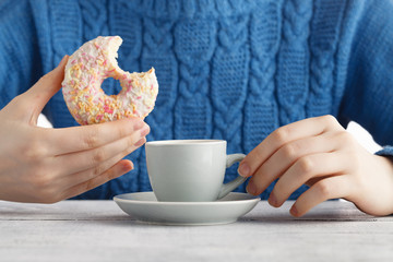 Fresh pastry for breakfast