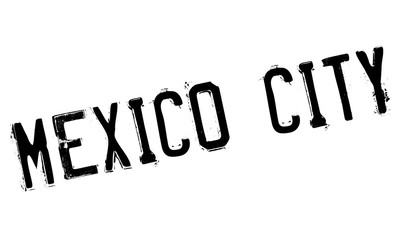 Mexico City stamp. Grunge design with dust scratches. Effects can be easily removed for a clean, crisp look. Color is easily changed.