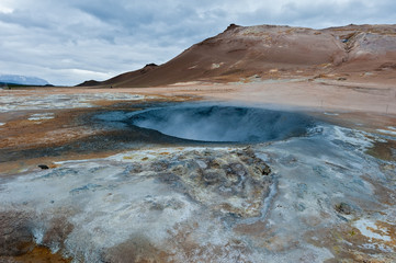 Due to the geological location of Iceland, the high concentration of volcanoes in the area is often an advantage in the generation of geothermal energy, the heating and making of electricity.