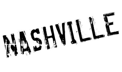 Nashville stamp. Grunge design with dust scratches. Effects can be easily removed for a clean, crisp look. Color is easily changed.