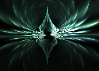 Fractal Abstract Winged Background   - Fractal Art 
