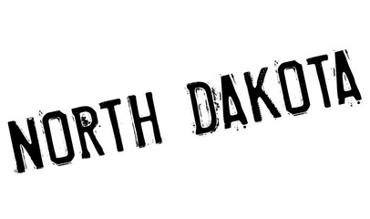 North Dakota stamp. Grunge design with dust scratches. Effects can be easily removed for a clean, crisp look. Color is easily changed.