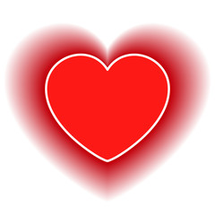 Hearts background Flat Dynamic Design (for Flyers, Covers, Posters, Banner) Vector illustration.