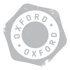 Fototapeta na wymiar Oxford stamp. Grunge design with dust scratches. Effects can be easily removed for a clean, crisp look. Color is easily changed.