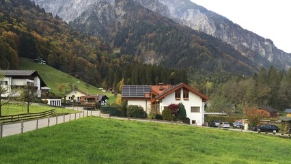 Fototapeta na wymiar Österreich Vandans - Landschaft / Berg / Alpen