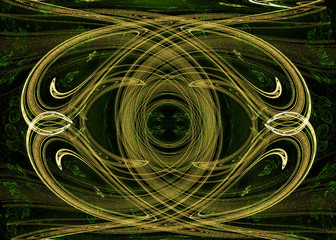  Abstract Celtic Knot  Background - Fractal Art