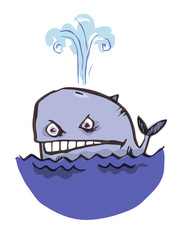 Aggressive Whale