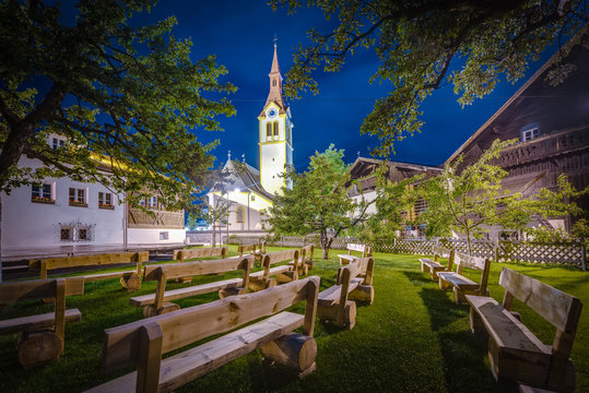 Igls village near Innsbruck, Austria